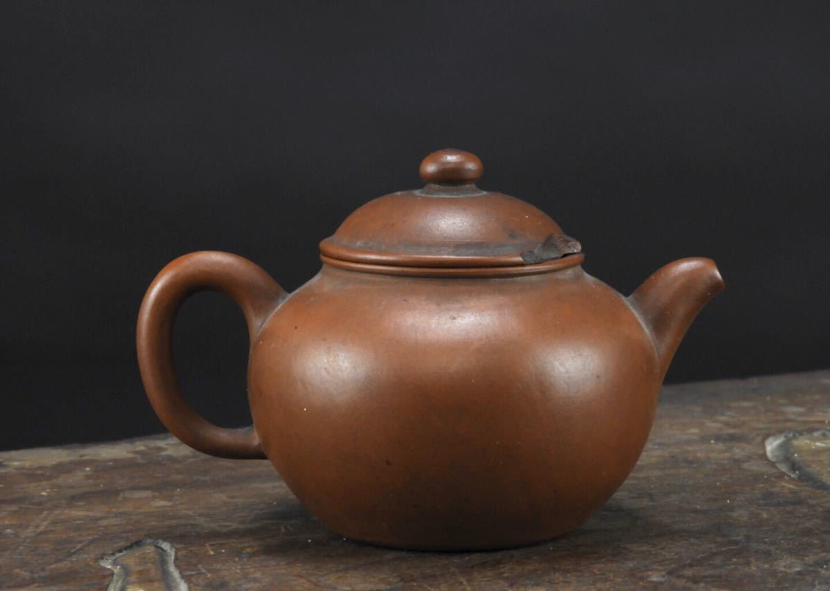 中国美術 紫粘土茶壺（急須の意）ピューター鋳 【公式通販】