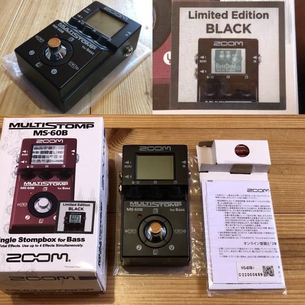 ZOOM MS-60B Limited Edition ブラック 【公式通販】