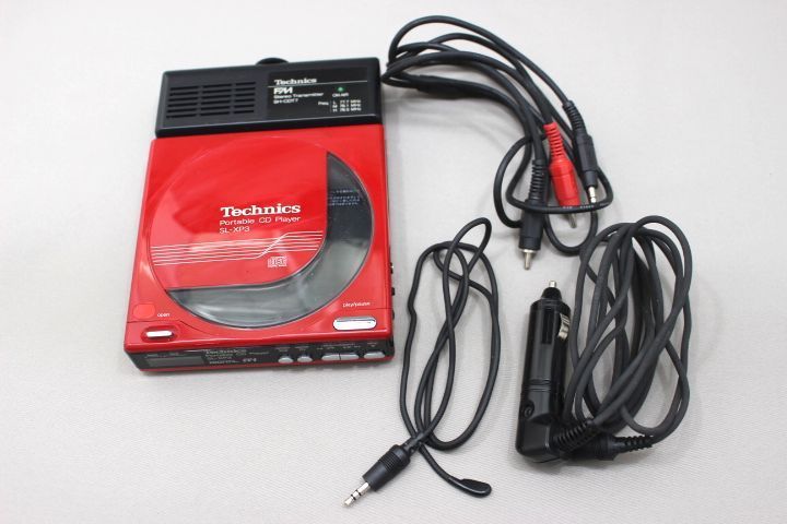ポータブルCDプレーヤーtechnics SL-XP3 ケース付き