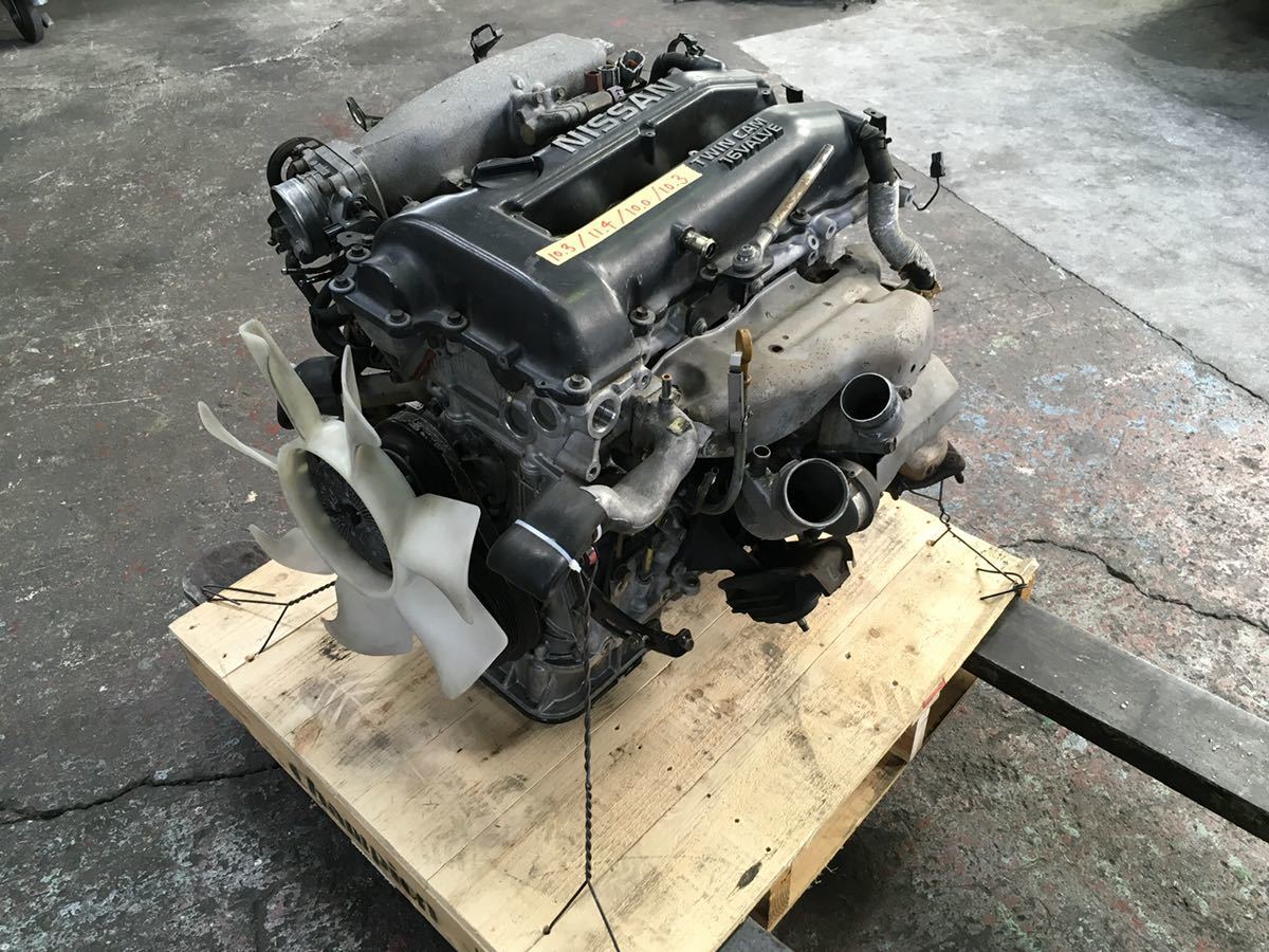 S14シルビア SR20DET エンジンヘッド 日産純正 S13 シルビア