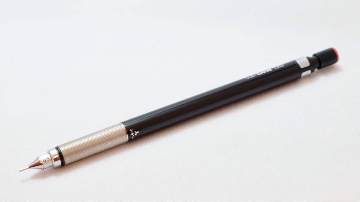 廃盤・美品】三菱 Hi-uni 3051FF銀 シャープペン