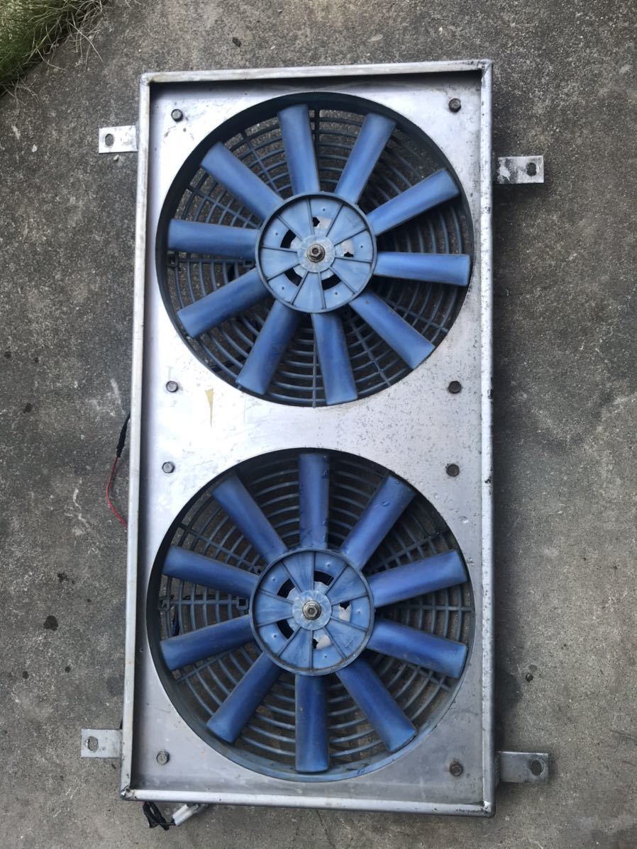 na6ce/na8用 シュラウド付き社外ラジエター電動ファン NA ロードスター