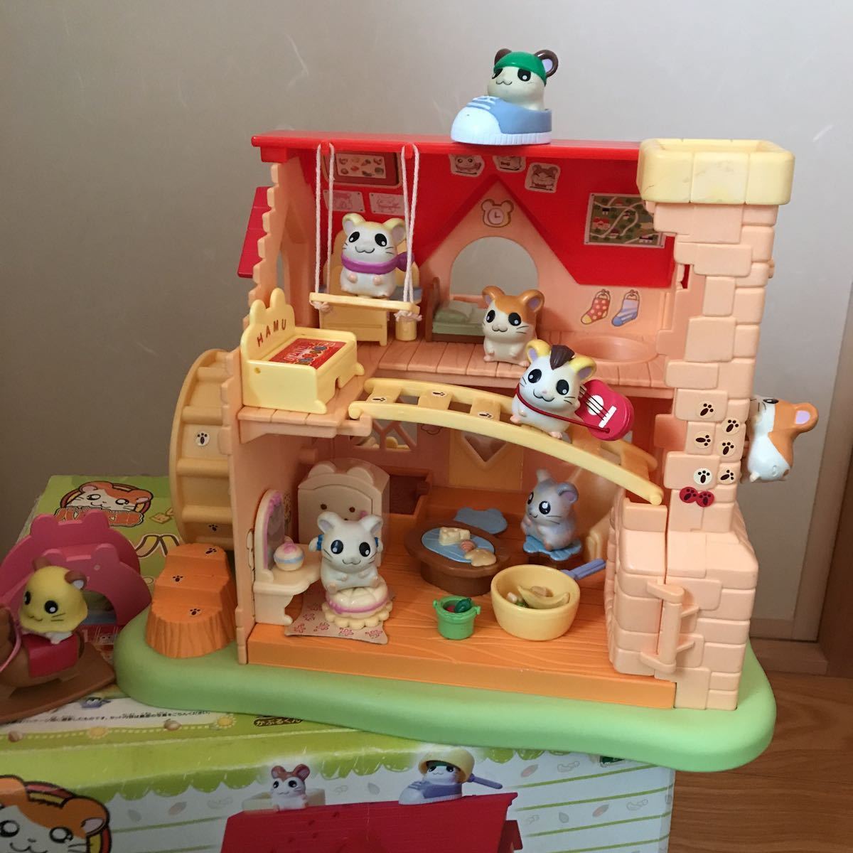 とっとこハム太郎の楽しいウッドハウス ハム太郎付き とっとこハム太郎