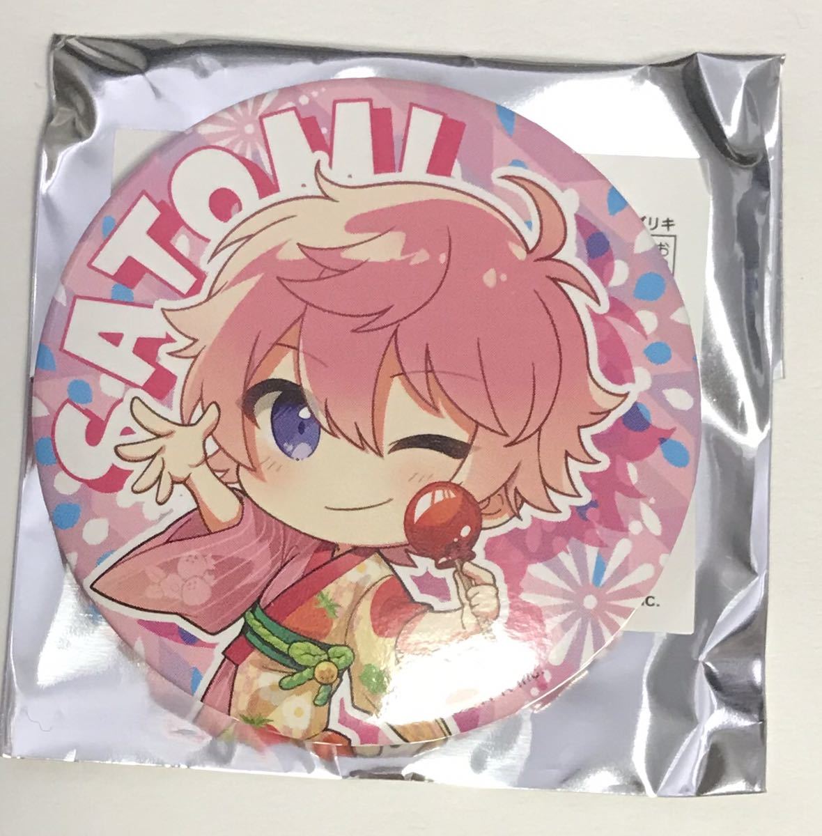 中古】バッジ・ピンズ さとみ(すとろべりーぷりんす) すとふぁみ限定