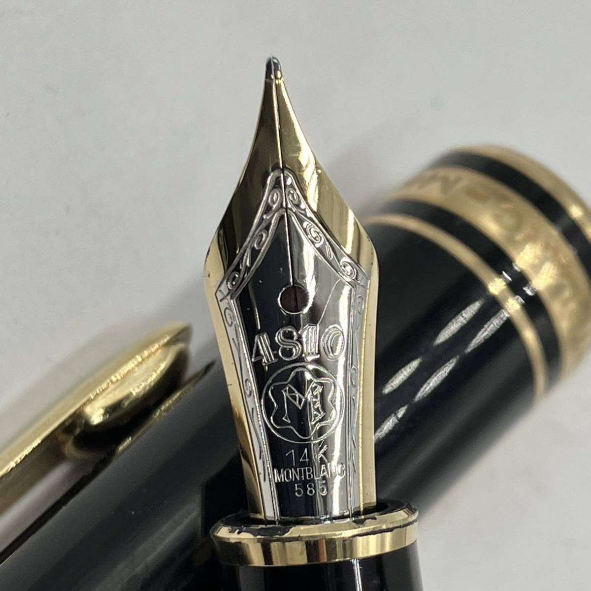 MONTBLANC モンブラン 万年筆 585 14K えんじ 【公式通販】