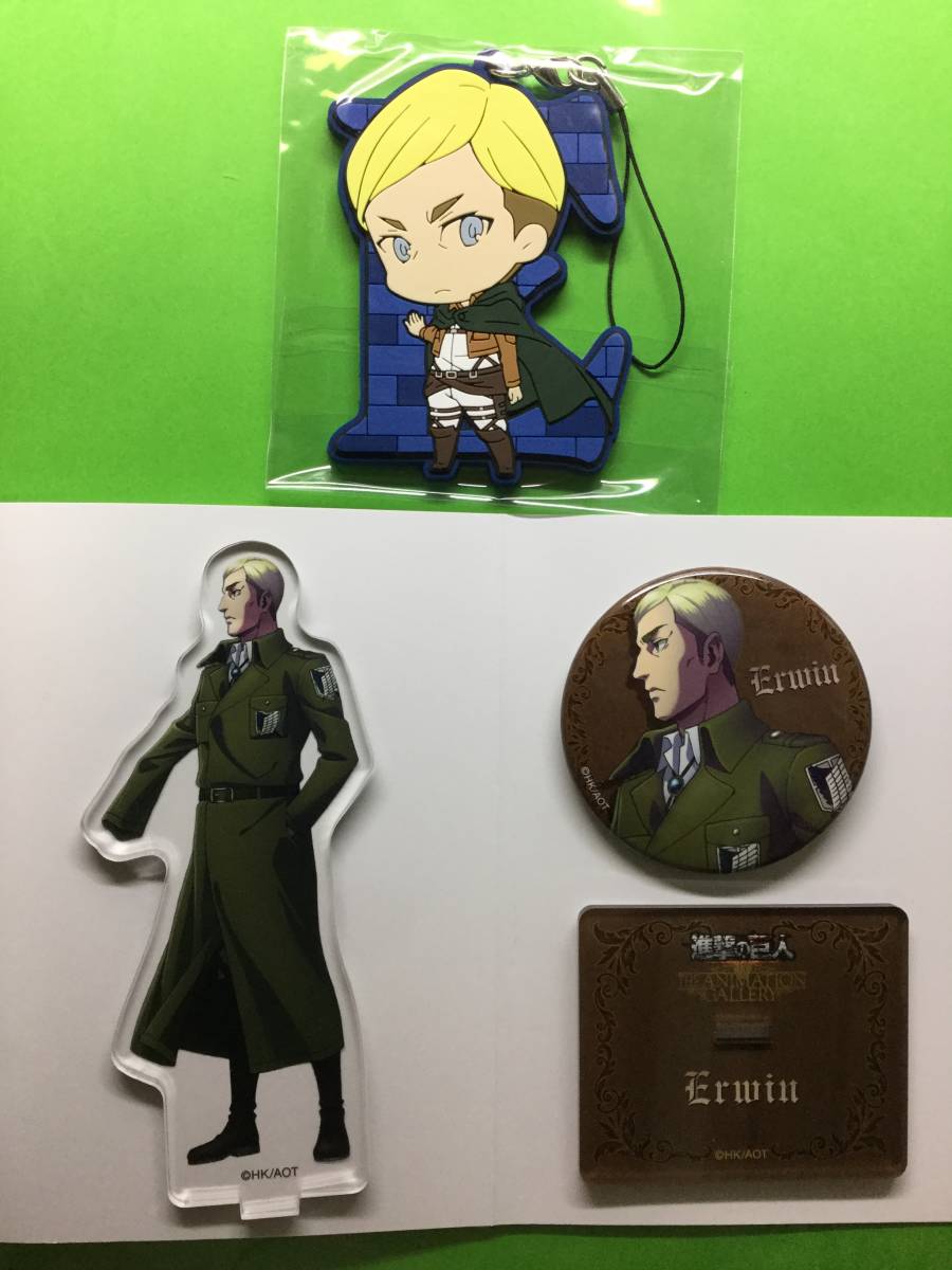 進撃の巨人 浅野恭司原画展 缶バッジ 8個セット Π 【未開封】浅野恭司