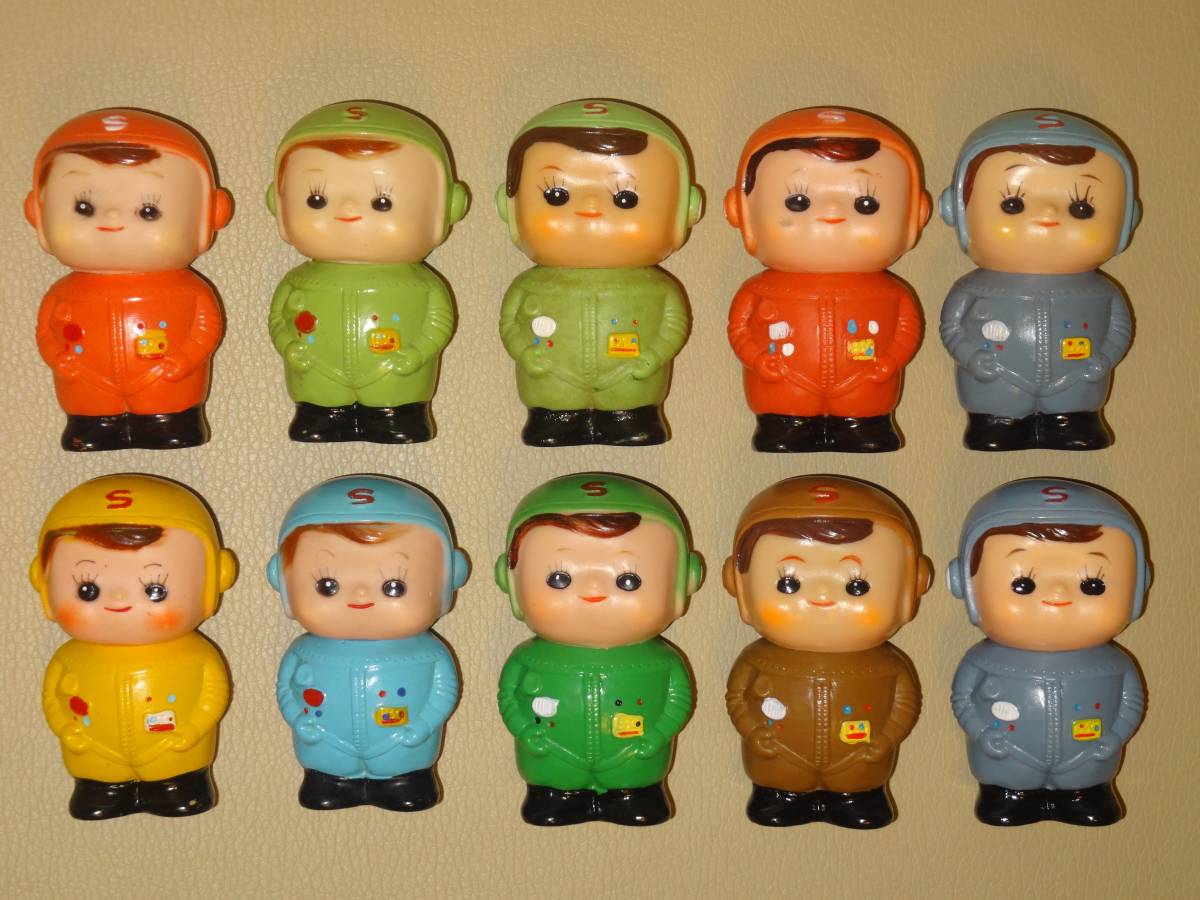 W801.当時物【昭和レトロ】滋賀銀行 しがちゃん マスコット 宇宙服