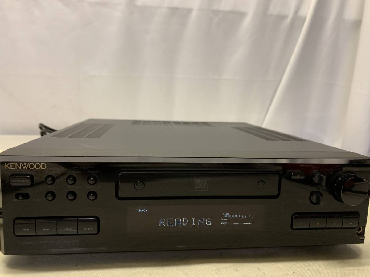 ジャンク品】KENWOOD DM-E9 ミニディスクレコーダー ジャンク品