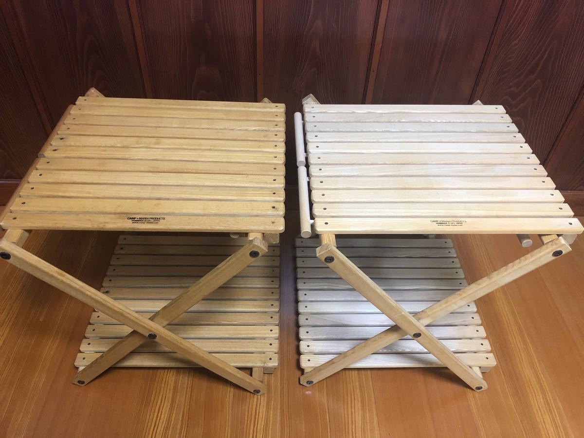 キャンプマニアプロダクツ 廃盤 トラッシュスタンドテーブル キャンプ