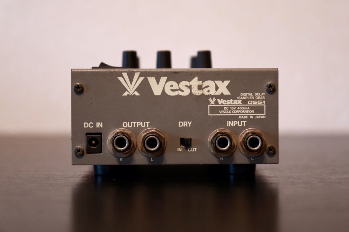 Vestax DSG2 デジタルディレイ・ループサンプラー VESTAX DSG2 Digital
