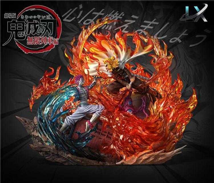 鬼滅の刃 煉獄杏寿郎 vs 猗窩座 フィギュア LX Studio 世界222