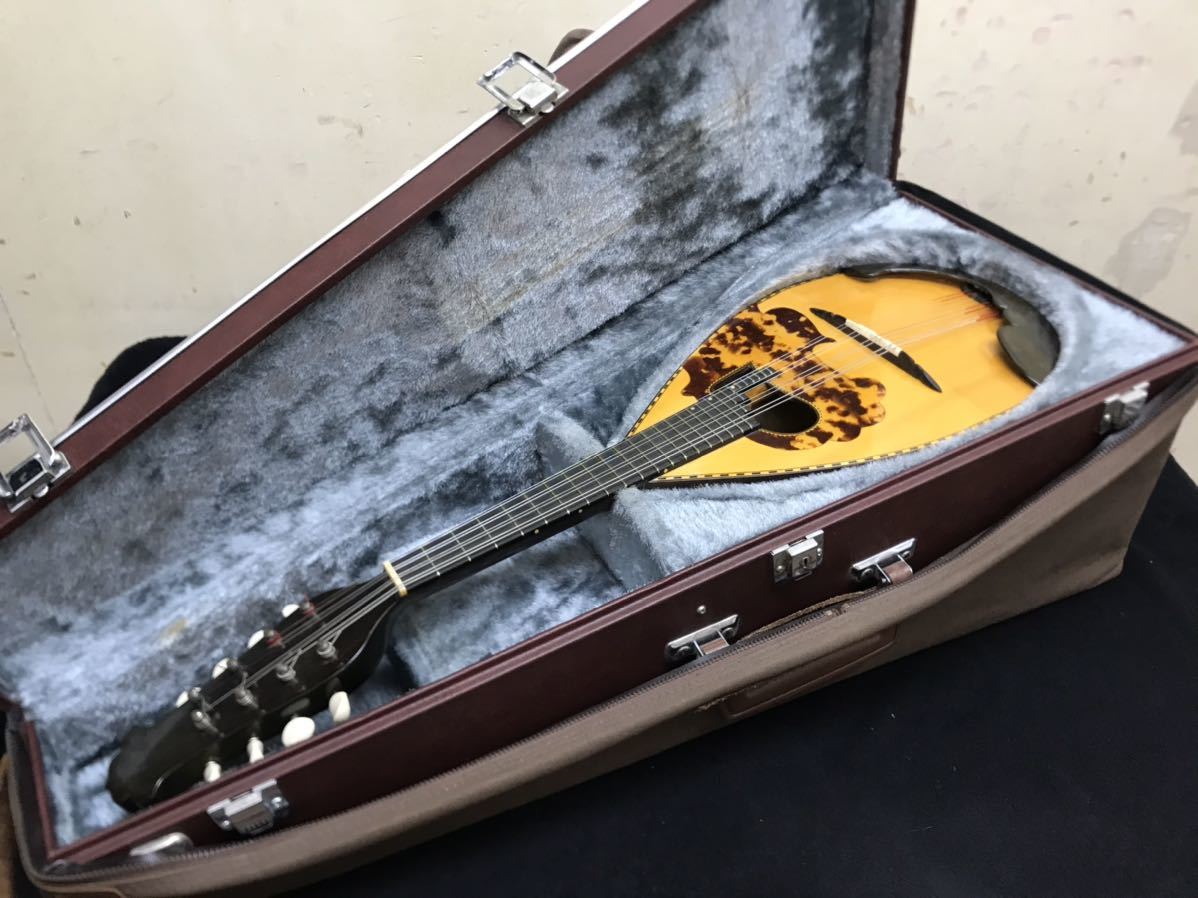 極希少】マンドリン A50 楽器 ハードケース 中出六太郎 美品】中出六