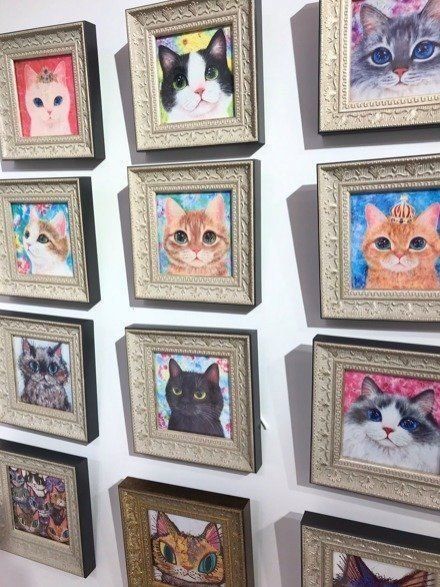 画家「福嶋吾然有」さんの猫のアート作品が素敵すぎる♡｜