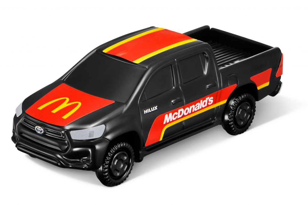 マクドナルド ハッピーセット「トミカ」第1弾に「ハイラックス」登場