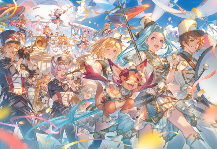 グラブル グラブルフェス2025スペシャルショー 蒼の軌跡- 銀テープ 4つ