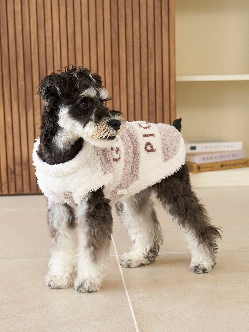 CAT&DOG】ラージサイズジェラートメランジ2ボーダープルオーバー