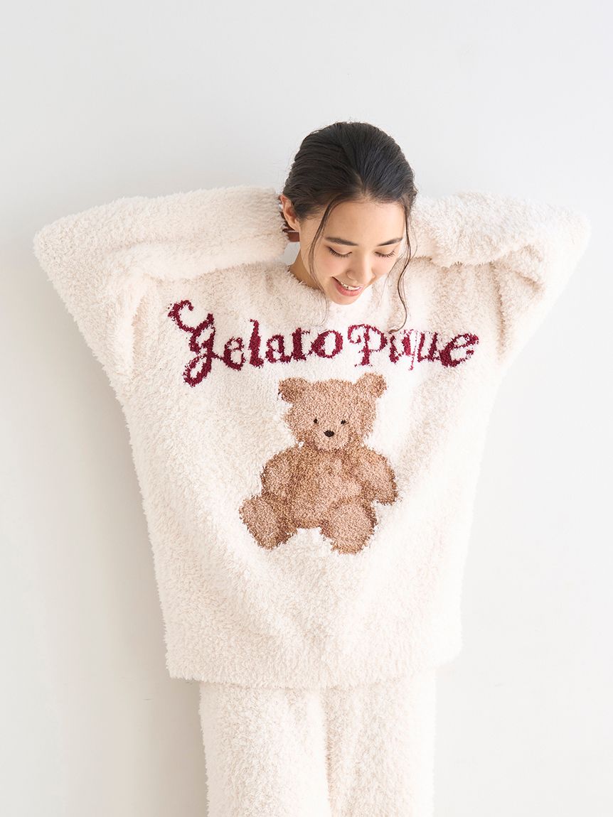 ONLINE限定】【HOLIDAY】ジェラートスノーベアジャガードプルオーバー