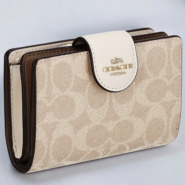 コーチ 二つ折り財布 レディース ブランド COACH シグネチャー CW786