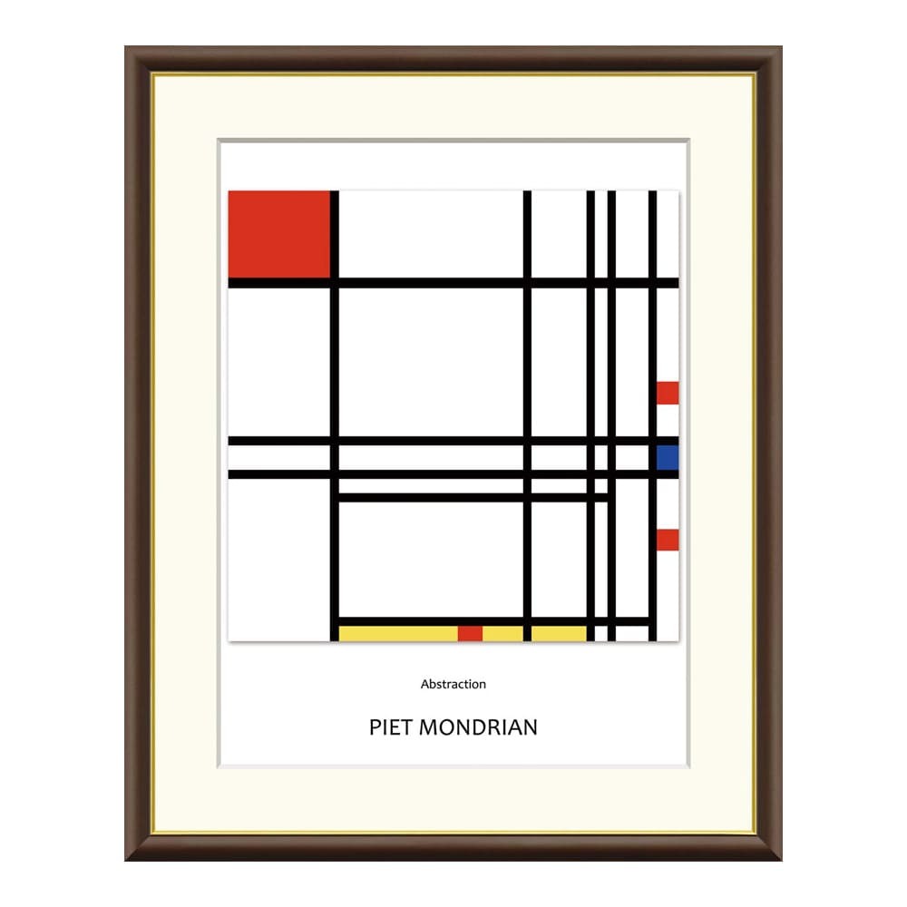 Piet Mondrian（ピエト モンドリアン）抽象化 アートポスター