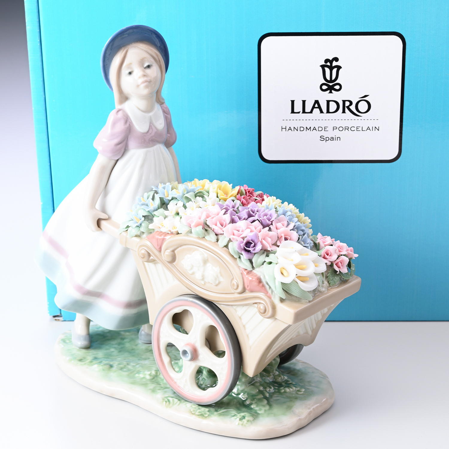 リヤドロ 可愛いお花屋さん フィギュア 人形 女性 LLADRO リアドロ