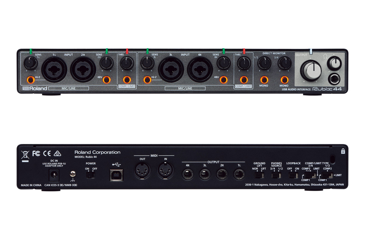 売約済み】Roland Rubix44 オーディオインターフェース USBオーディオ