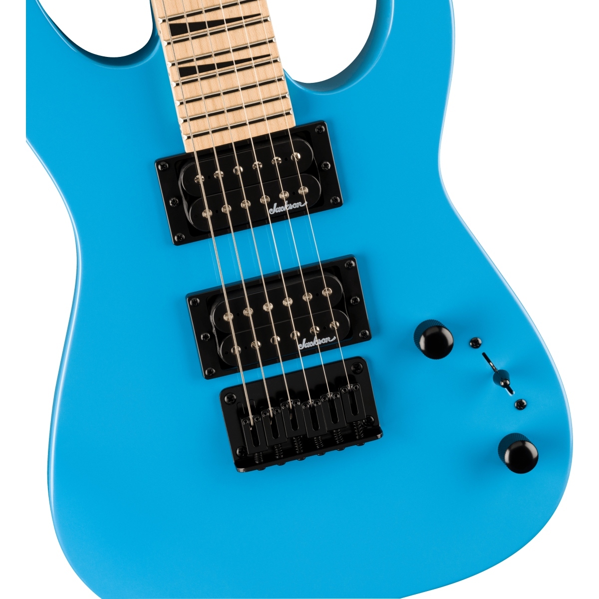 Jackson レフティ 左用 エレキギター 青 ギターケース付き ジャクソン