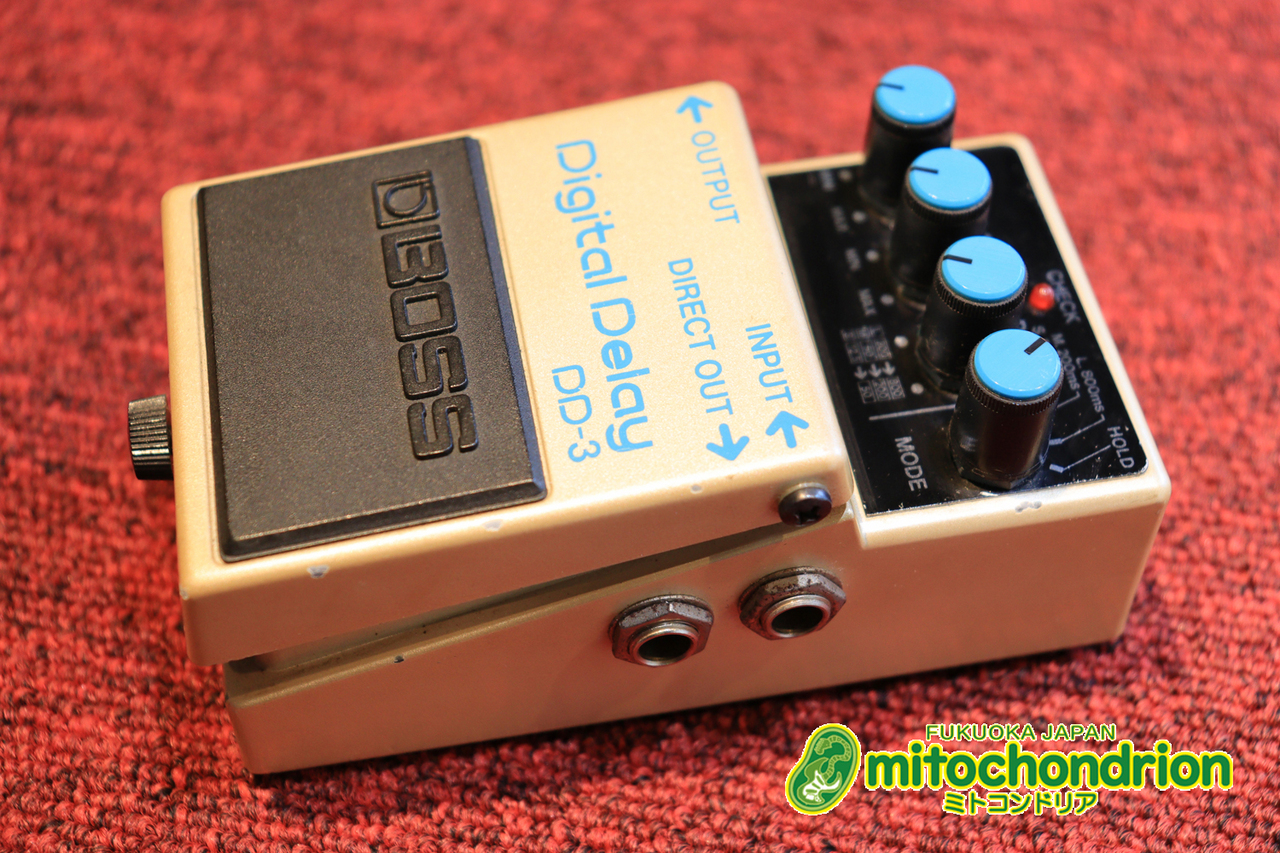 BOSS デジタルディレイ DD-3 '88年 日本製 BOSS デジタルディレイ DD-3