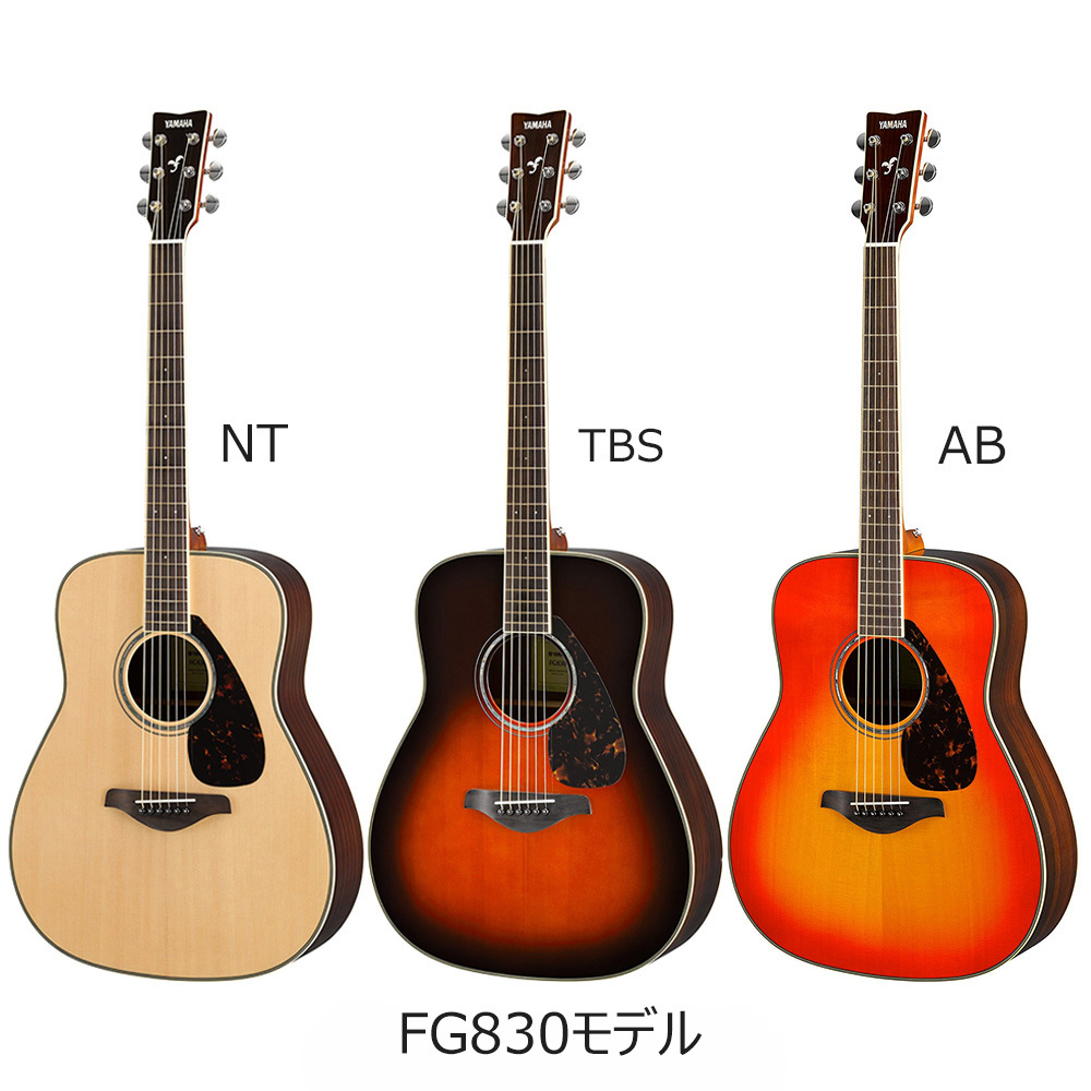 YAMAHA FS830/FG830 エントリーセット FG830：ナチュラル(NT