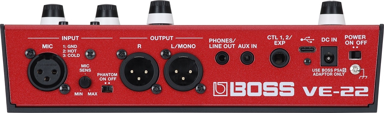 宅録使用のみ BOSS VE-20【ボーカル用エフェクター】 宅録使用のみ
