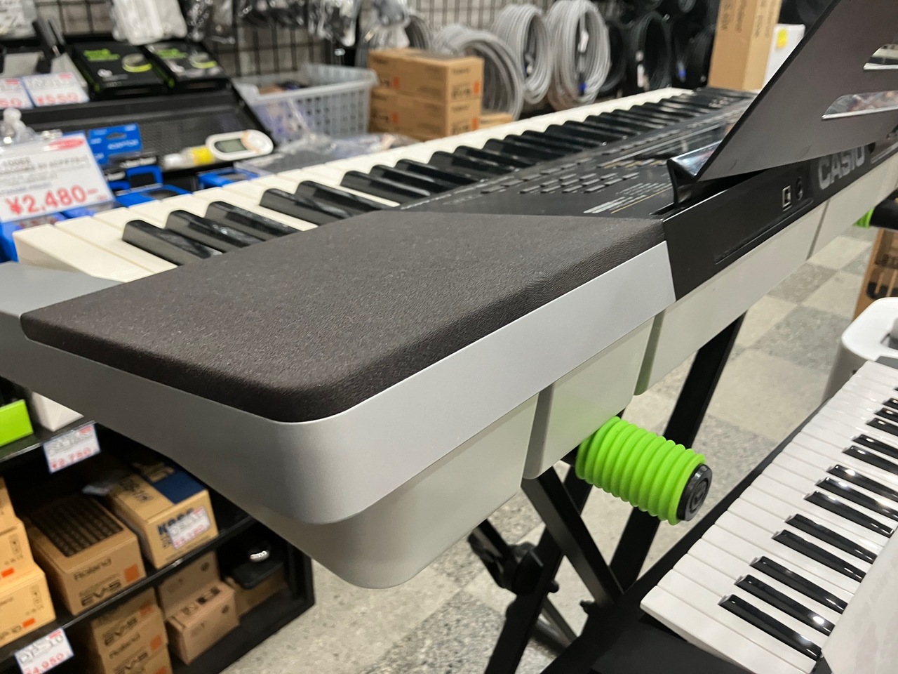 CASIO CTK-4400】61鍵盤/タッチレスポンス/電子キーボード Amazon.co