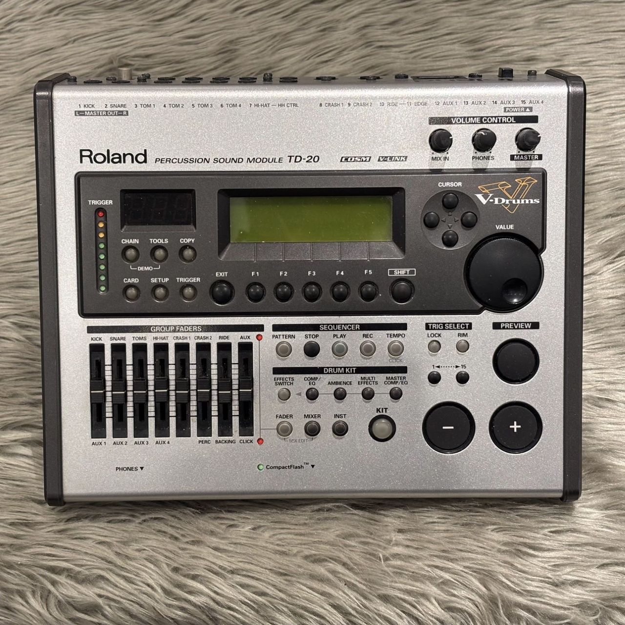 Roland TD-20 音源 モジュール ② Roland TD-20（中古/送料無料