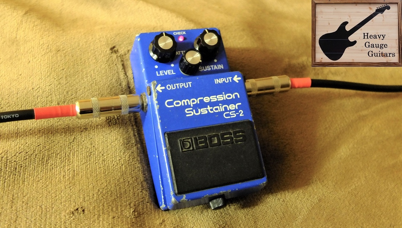 中古】BOSS コンプレッサー 80年代製 CS-2 日本製 動作確認済み 中古