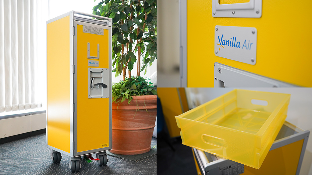 ピーチ、バニラエア仕様機内カートを特別販売！就航10周年「Peachの福