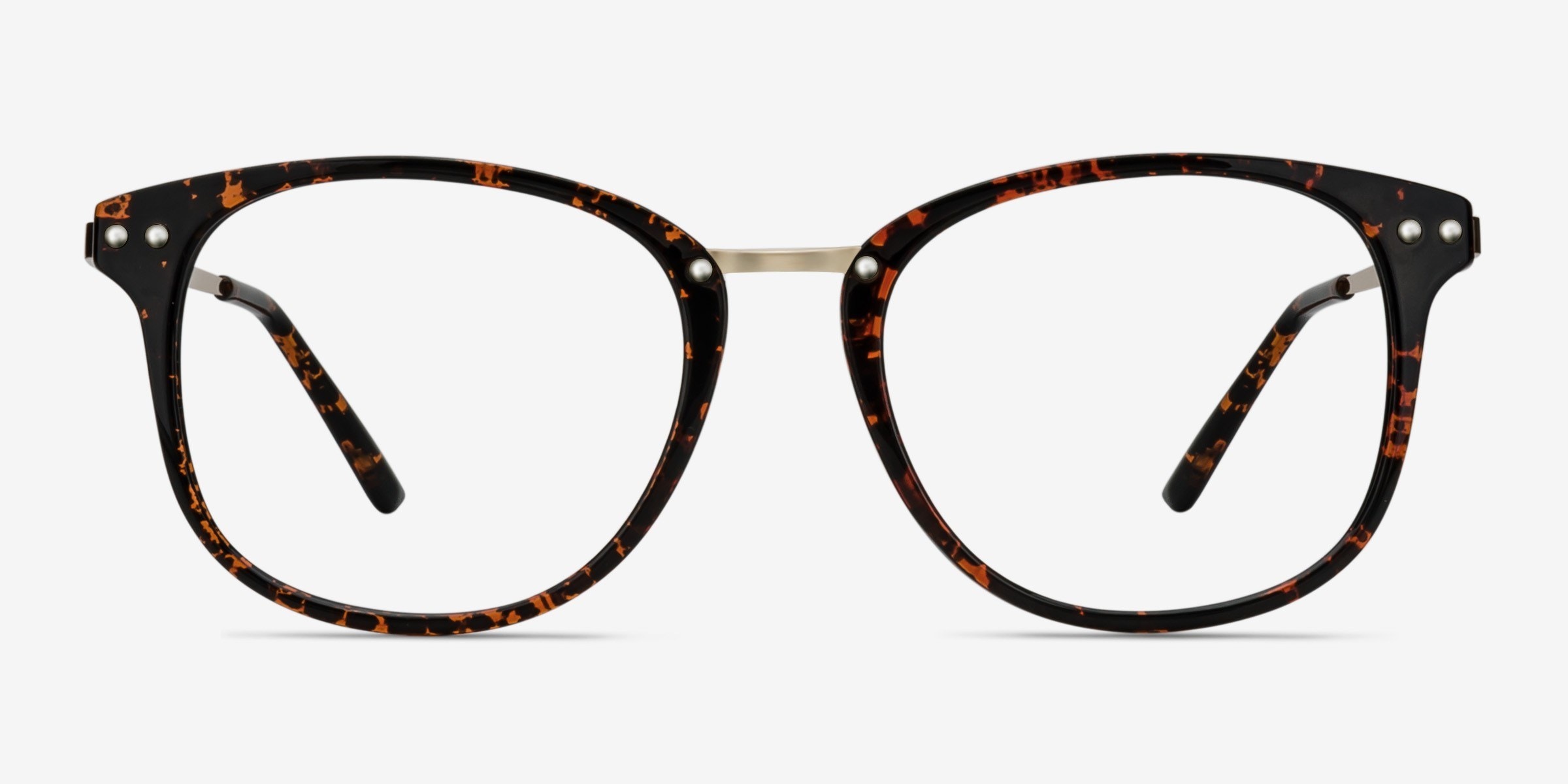 Cosmo Square Tortoise Full Rim Eyeglasses | Eyebuydirect