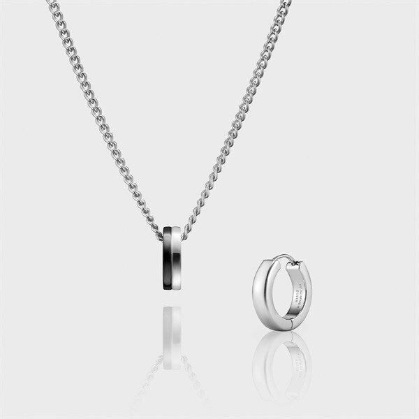 シルバー ネックレス＆ピアスセット | 112444380901 | 【公式】4