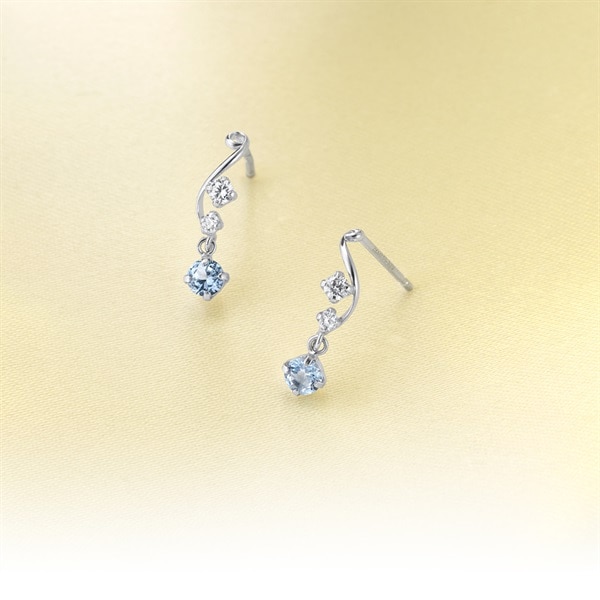 K10ホワイトゴールド ピアス | 151646153201 | 【公式】Canal4