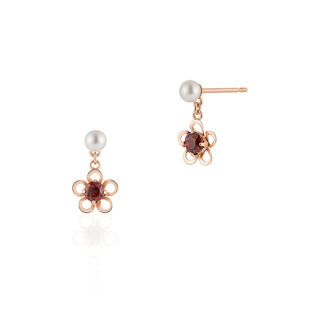 K10ピンクゴールド ピアス | 152546253104 | 【公式】Canal4℃ (カナル