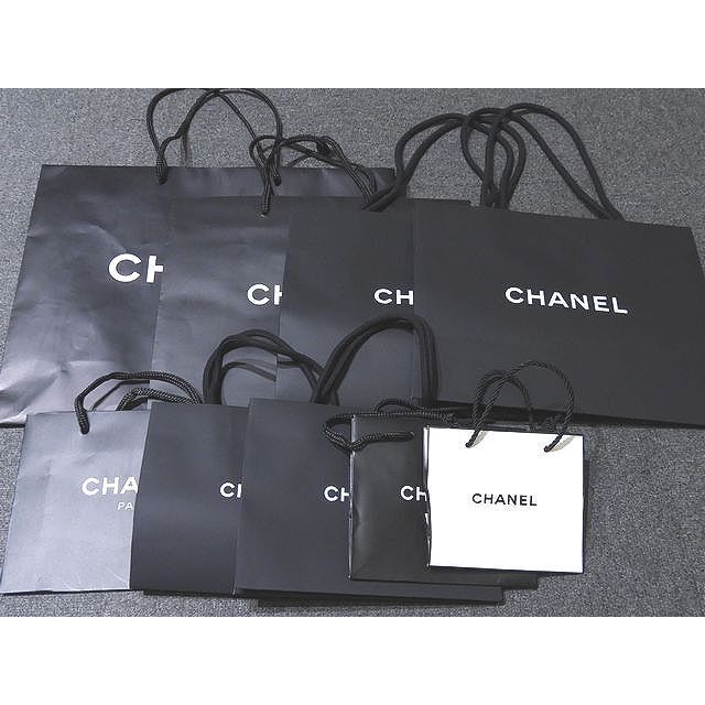 CHANEL ショップ袋 9/ シャネル ショッパー 9枚 セット ◇ サイズ色々