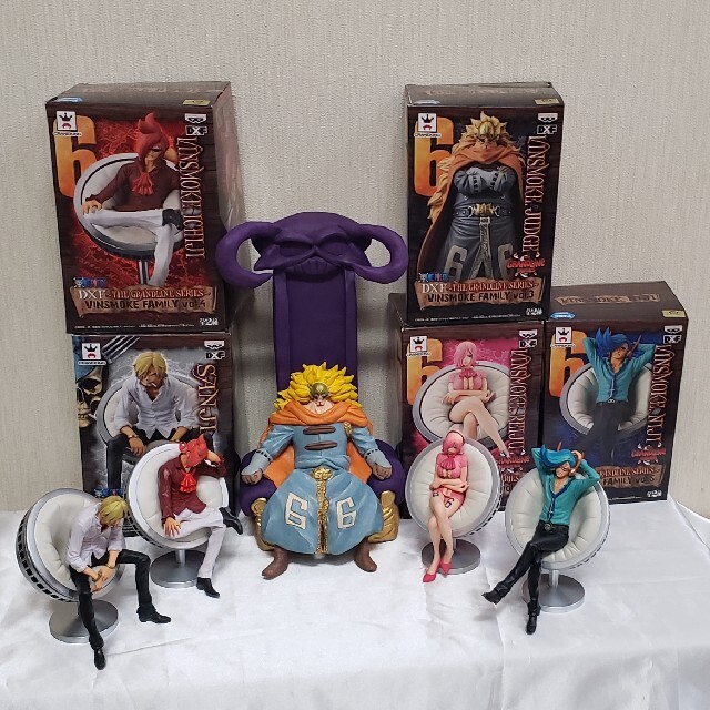 ワンピースフィギュア ヴィンスモーク家 全5種類セット 超美品