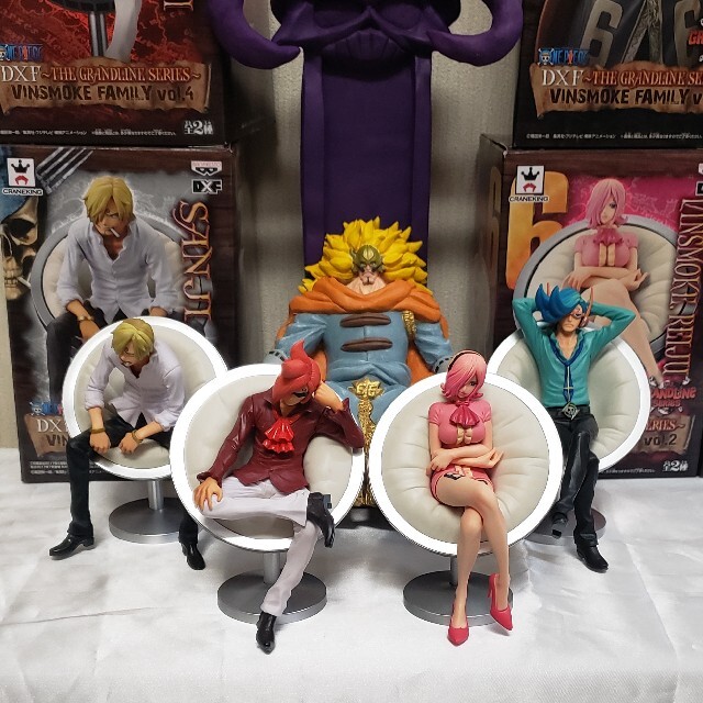 ワンピースフィギュア ヴィンスモーク家 全5種類セット 超美品