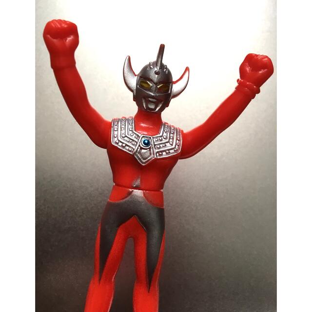 ウルトラマンタロウ風 パチ 無版権 ソフトビニール人形 公開当時品