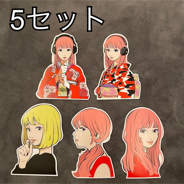 backsideworks ステッカーセット5種 5枚セット backside works ステッカー
