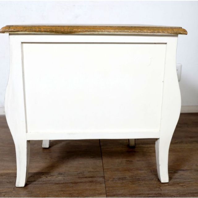 アウトレット シャビー仕上げ サイドデスク チェスト アンティーク調