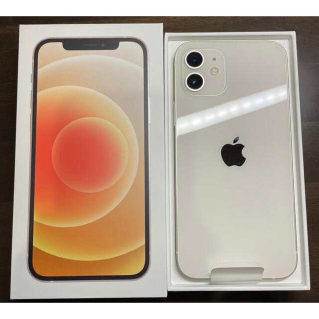 iPhone12本体 64G ホワイト SIMフリー iPhone12 本体 64GB ホワイト