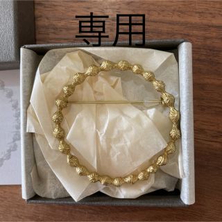 mina perhonen ミナペルホネン タンバリン ブローチ ゴールド ミナ