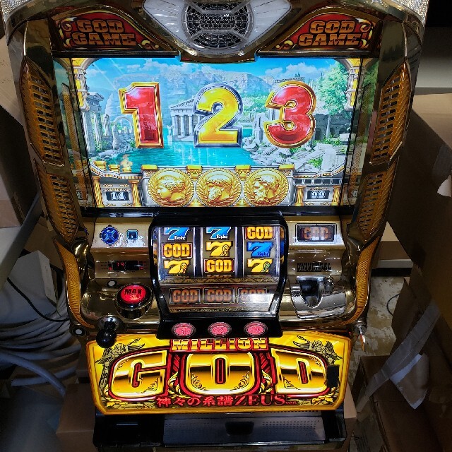 ミリオンゴッド 神々の系譜ZEUSver スロット 実機 ミリオンゴッド 神々