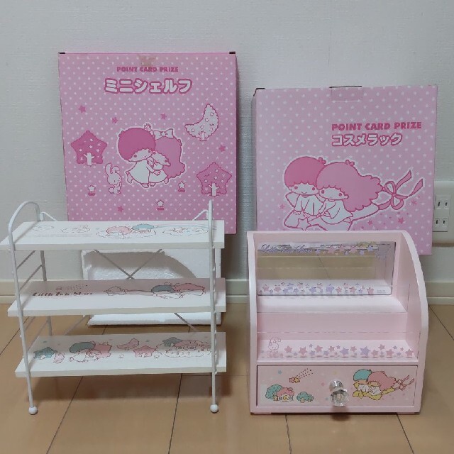キキララ ミニシェルフ サンリオ Sanrioリトルツインスターズ キキララ