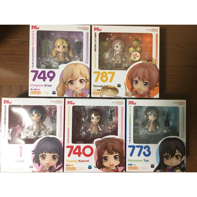ねんどろいど BanGDream Poppin´party 5体セット