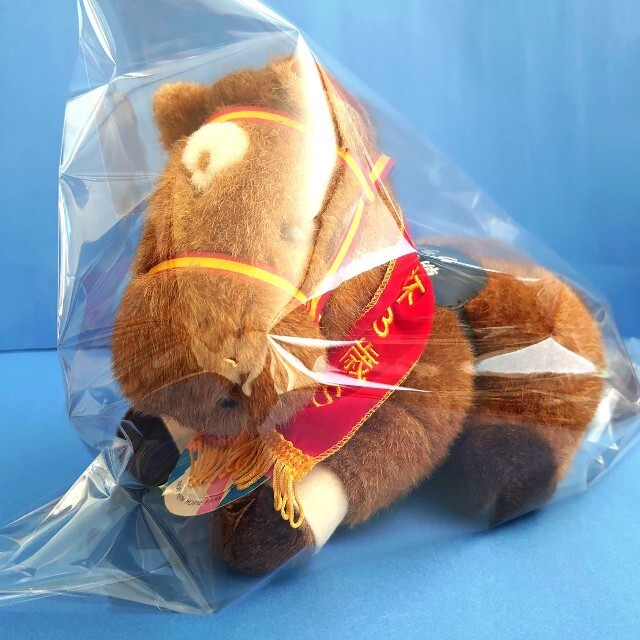 稀少】グラスワンダー ぬいぐるみ朝日杯ウマ娘競馬アイドルホース 馬AVANTI