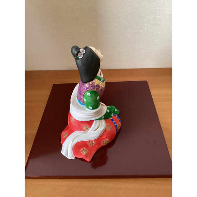 美品 博多人形 川崎幸子作 恋ひ恋ひて